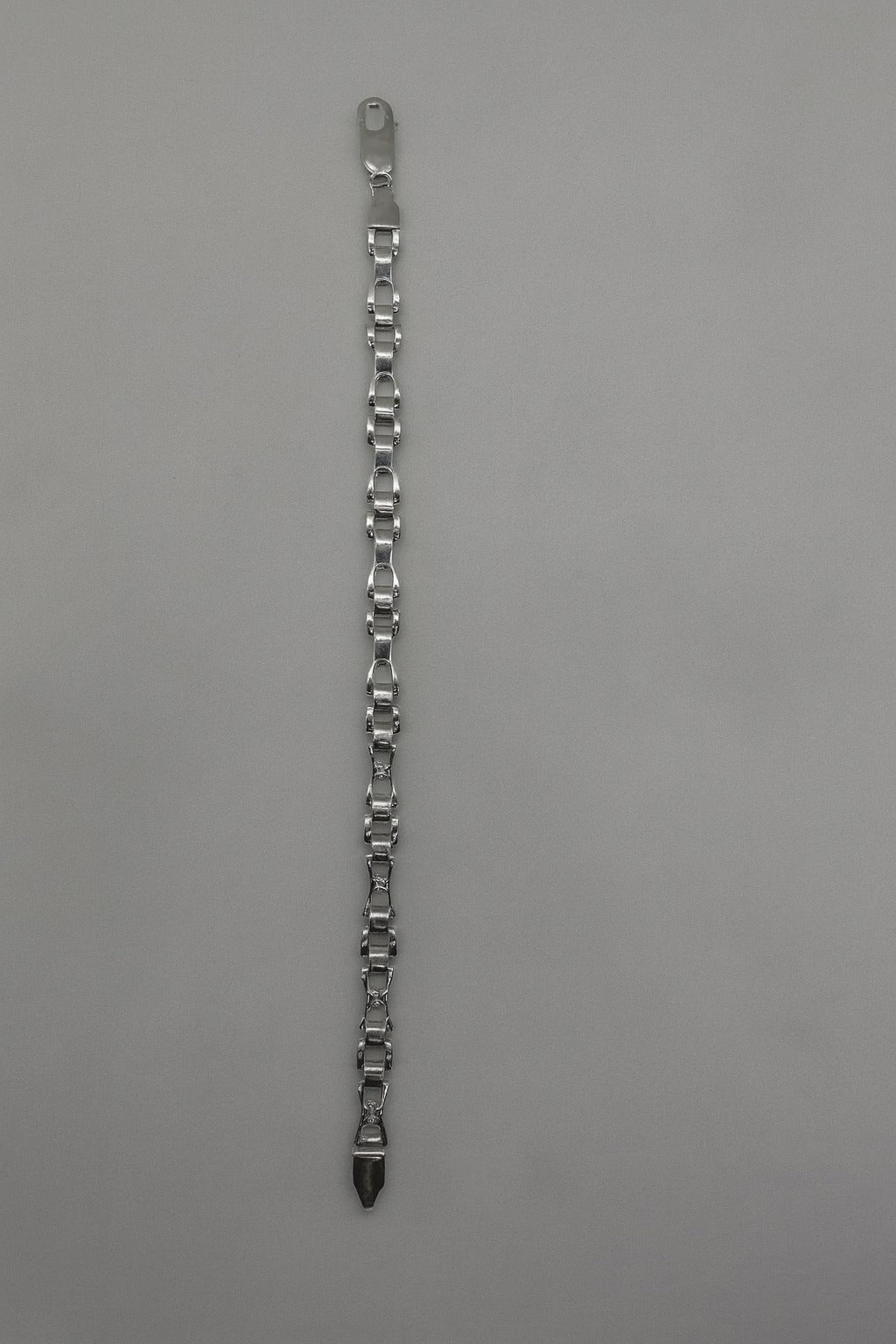 Unisex Stainless Steel Link Bracelet – Modern Silver Chain for Teens & Young Adults