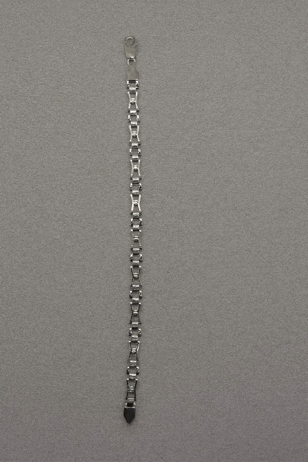 Unisex Stainless Steel Link Bracelet – Modern Silver Chain for Teens & Young Adults